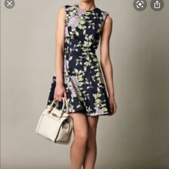 New Rag & bone Rubi floral print dress size 4 - Picture 4 of 7